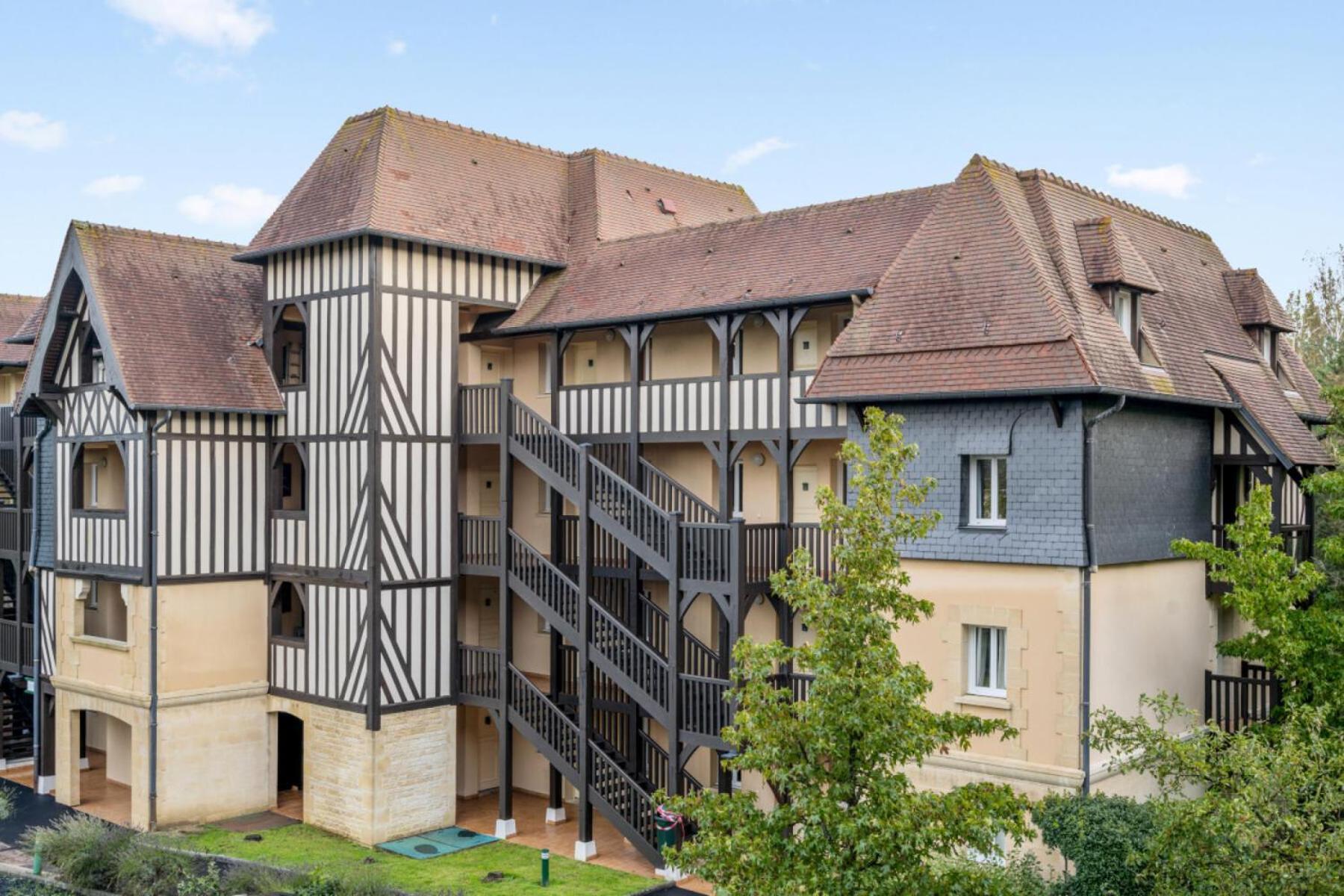 La Residence Du Golf - Maeva Home - Appartement 2 Pieces 4 Personnes - Confort Mae-5444 Deauville Buitenkant foto