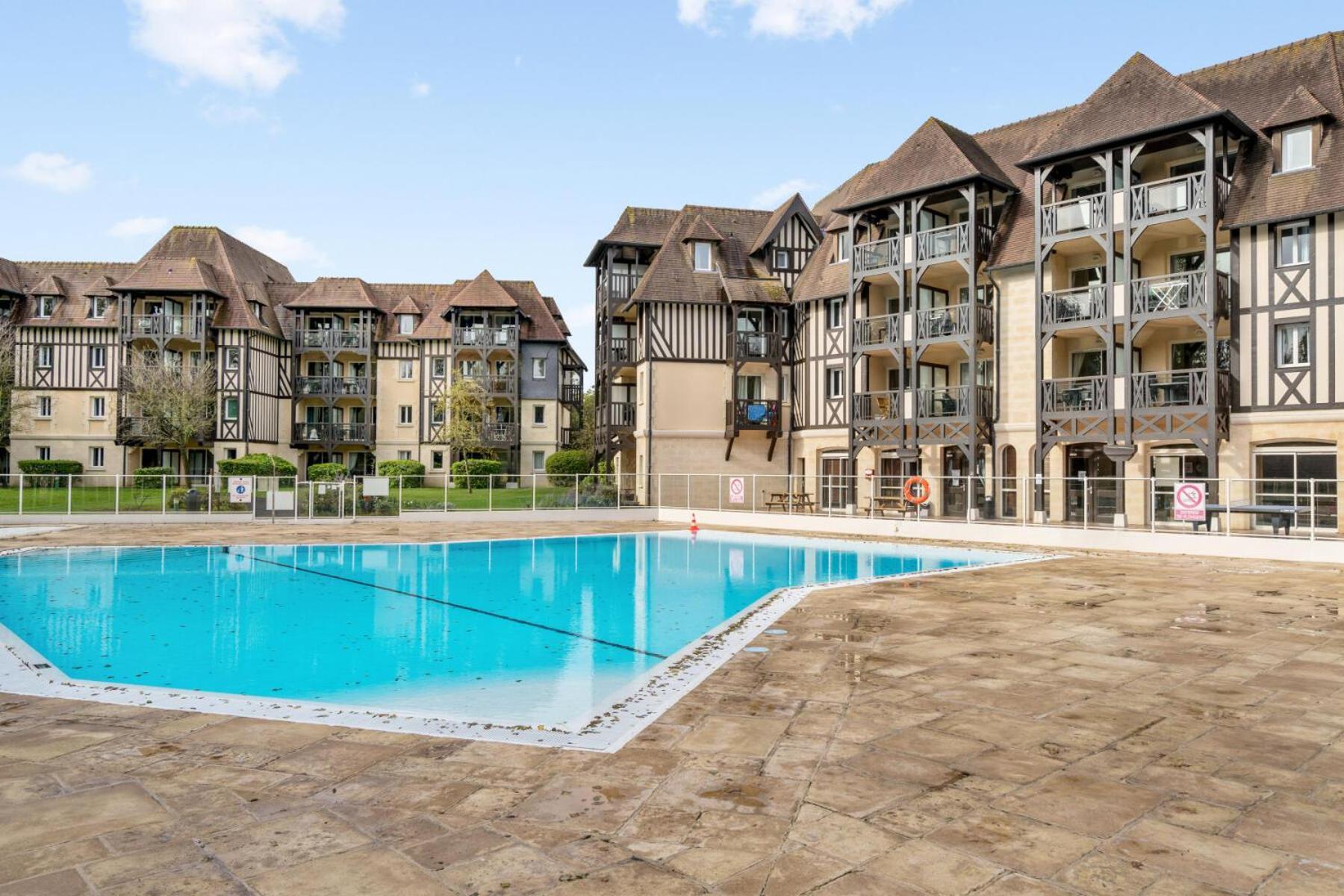 La Residence Du Golf - Maeva Home - Appartement 2 Pieces 4 Personnes - Confort Mae-5444 Deauville Buitenkant foto