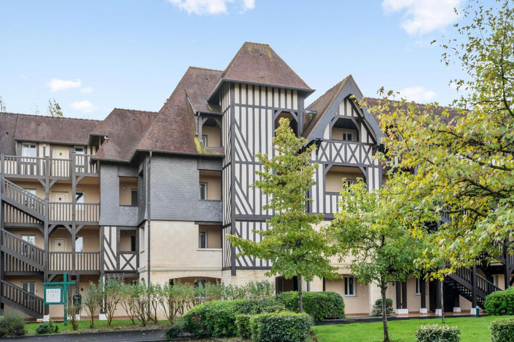 La Residence Du Golf - Maeva Home - Appartement 2 Pieces 4 Personnes - Confort Mae-5444 Deauville Buitenkant foto